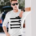Assortimento Di Chiavi Inglesi Wrench Assortment Maglietta a maniche lunghe Regalos para él