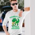 Bambino Diventerò Un Fratello Maggiore Due Dino Cucciolo Dinosauro Maglietta a maniche lunghe Regalos para él