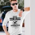 Besiktas Birakmam Seni 1903 Gray Langarmshirts Geschenke für Ihn