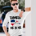 Camicia Dimelo Ke Lo Ke Repubblica Dominicana Per Uomo Donna Bambino Maglietta a maniche lunghe Regalos para él