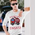 Children's Aus Dem Weg Bin Im Einatz Fire Engine Boys' Langarmshirts Geschenke für Ihn