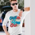 Chill The Fourth Out Popsicle 4Th Of July Boys Men Long Sleeve T-Shirt Gifts for Him