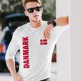 Denmark Fan Langarmshirts Geschenke für Ihn