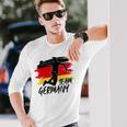 Deutschland Handball Team Flagge Ball Langarmshirts Geschenke für Ihn