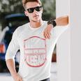 Divertente Con Scritta Think While It's Still Legal Maglia A Manica Maglietta a maniche lunghe Regalos para él