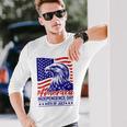 Donna 4 Luglio Bald Eagle America È Grande Ancora Unaolta L'estate Con Collo A Maglietta a maniche lunghe Regalos para él
