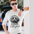 Goldendoodle Dog Langarmshirts Geschenke für Ihn