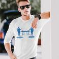 Hamilton Burr Beer Pong 4Th Of July Hamilton Long Sleeve T-Shirt Gifts for Him