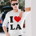 I Heart La Souvenir I Love Los Angeles Langarmshirts Geschenke für Ihn