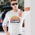 Honolulu Hiintage Nautica Anni '70 Retro Barca Maglietta a maniche lunghe Regalos para él