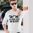 Ich Habe Dich Im Blick Lehrer I Have You Langarmshirts Geschenke für Ihn