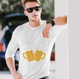 La Cerveza Forjó Este Cuerpo Amantes De Cerveza Manga Larga Camiseta de manga larga Regalos para él