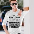 Matematica Matematico Matematico Scherzi Matematica Insegnante Matematica Maglietta a maniche lunghe Regalos para él