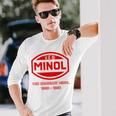 Minol -Ebolkseigener Betrieb Minol Yellow Langarmshirts Geschenke für Ihn