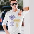 Pi Day Lustige Humorvolle Echte Mathematikzahlen Nerds Zauberer Herren Langarmshirts Geschenke für Ihn