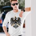 Preußen Wappen Patriot Deutschland Blue Langarmshirts Geschenke für Ihn