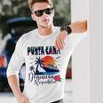 Punta Cana Dominican Republic Souvenir Family Vacation Long Sleeve T-Shirt Gifts for Him