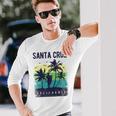 Santa Cruz California Usa Surf Langarmshirts Geschenke für Ihn