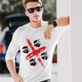 Sardinia Maglia 4 Mori Consumata Bandiera Della Sardegna Maglietta a maniche lunghe Regalos para él