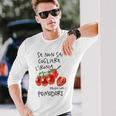 Se Non Sai Cogliere L'ironia Prova Con I Pomodori Maglietta a maniche lunghe Regalos para él