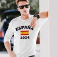 Spagna 2024 Per Ragazzi Spagnoli Con Della Bandiera Spagnola Maglietta a maniche lunghe Regalos para él