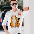 Tiger Tiger Costume Orange Langarmshirts Geschenke für Ihn