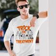 Trick Or Treatment Pt Physical Therapy Therapist Halloween Long Sleeve T-Shirt Gifts for Him