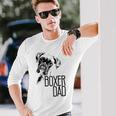Uomo Boxer Papà Cane Face – Cane Lovers Boxer Papà Maglia Regalo Maglietta a maniche lunghe Regalos para él