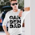 Uomo Giardino Papà Con Attrezzi Da Giardinaggio Per Giardinieri Piante Papà Maglietta a maniche lunghe Regalos para él