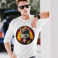 Vigile Del Fuoco Wolf Maglietta a maniche lunghe Regalos para él