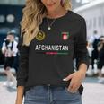 Afghanistan Sports Football Flag Football Langarmshirts Geschenke für Sie