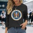 Agenzia Nazionale Di Sicurezza Nsa Intelligence Militare Spy Eagle Maglietta a maniche lunghe Regalos para ella
