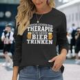 Andere Gehen Zur Therapie Ich Gehe Bier Trinken Langarmshirts Geschenke für Sie