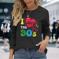 Annees 90 Deguisement Costume Rétro Années 90 T-shirt à manches longues Cadeaux pour elle