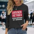 Auser Betrieb Geduldsfaden Ist Gerissen Auser Betrieb Langarmshirts Geschenke für Sie