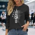 Bajo Eléctrico Rockero Rock Música Instrumento Bajista Camiseta de manga larga Regalos para ella