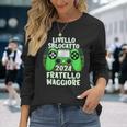 Bambino Livello Sbloccato Fratello Maggiore 2024 Gamer Maglietta a maniche lunghe Regalos para ella
