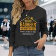 Bauherren Hausbau Ehemann Neubau Bauherr 2023 Langarmshirts Geschenke für Sie