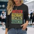 Bester Nachbar Alles Zeiten Nachbarn Langarmshirts Geschenke für Sie