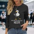 Bevor Du Fragst Nee Seagulls Kein Bock Lust Langarmshirts Geschenke für Sie