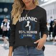 Bionic 95 Human 5 Robot Completo Di Ricambio Per Articolazioni Maglietta a maniche lunghe Regalos para ella