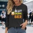 Blut Gruppe Langarmshirts Geschenke für Sie