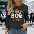 The Boo Crew Matching Halloween Family Pajamas Long Sleeve T-Shirt Gifts for Her
