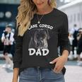 Cane Corso Dad Italian Mastiff Dog Langarmshirts Geschenke für Sie