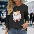 Carino Criceto Kawaii Skateboard Criceto Amante Bambini Maglietta a maniche lunghe Regalos para ella