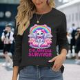 Chlamydia Survivor Chlamydien Std Langarmshirts Geschenke für Sie