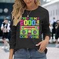 Costume Anni 2000 Hip Hop Outfit Inizio Anni 2000 Moda Maglietta a maniche lunghe Regalos para ella