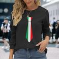 Cravatta Con Bandiera Dell'italia Carina Divertente Italiana Per Bambini Piccoli Maglietta a maniche lunghe Regalos para ella