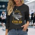 Cvn-68 Uss Nimitz Maglietta a maniche lunghe Regalos para ella