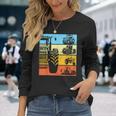 Del Trattore Retro Tractor Intage Maglietta a maniche lunghe Regalos para ella